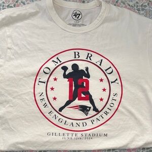 47 Brand Tom Brady Patriots HOF Graphic Tee